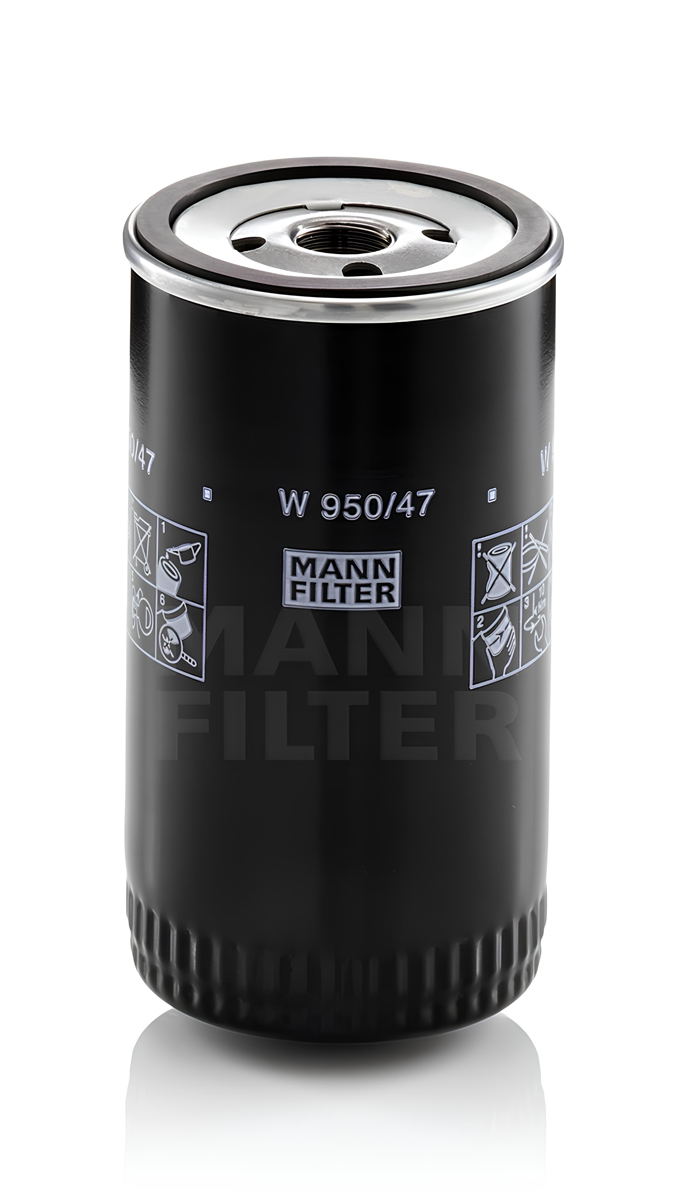

Фильтр Масляный Mann W 950/47 MANN-FILTER W95047