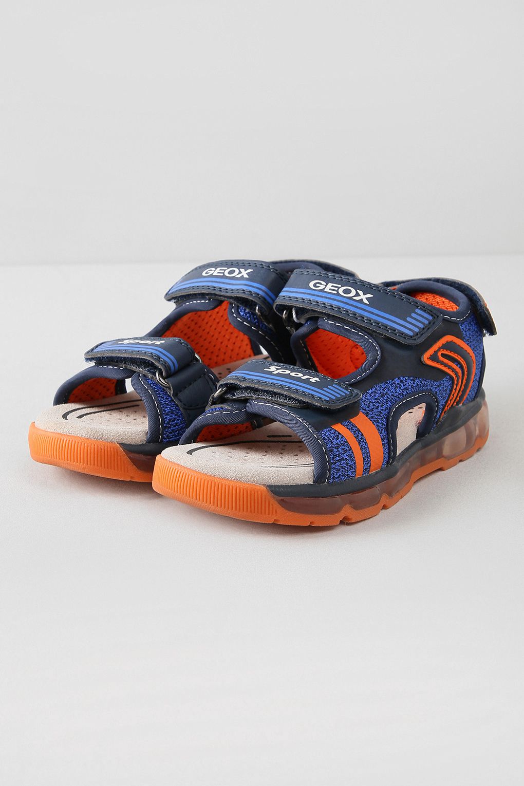 фото Сандалии geox j920qa01454 цв.синий р.30