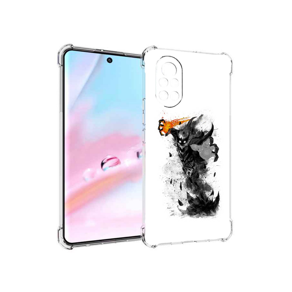 

Чехол MyPads nevermore черно белый для Huawei Nova 8 (ANG-LX1), Прозрачный, Tocco