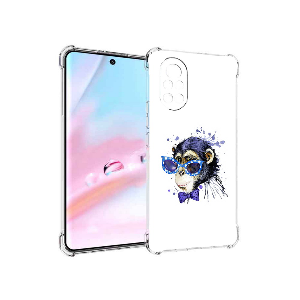 

Чехол MyPads акварельная обезьяна для Huawei Nova 8 (ANG-LX1), Прозрачный, Tocco
