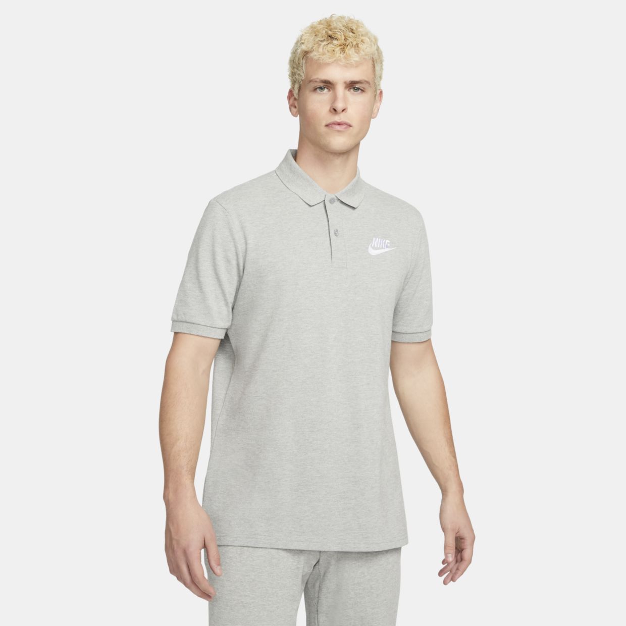 

Футболка мужская Nike CN8764-063 серая XL, CN8764-063