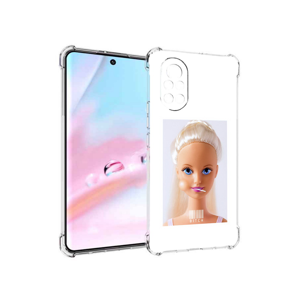 

Чехол MyPads барби для Huawei Nova 8 (ANG-LX1), Прозрачный, Tocco