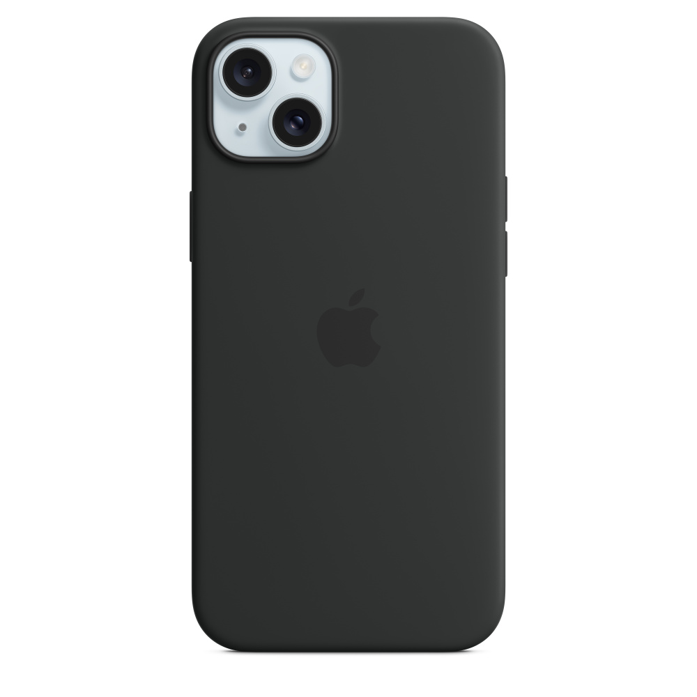 

Чехол для смартфона Apple Silicone Case with MagSafe для iPhone 15 Plus Black (MT103), Черный, Silicone Case with MagSafe для iPhone 15 Plus Black (MT103)