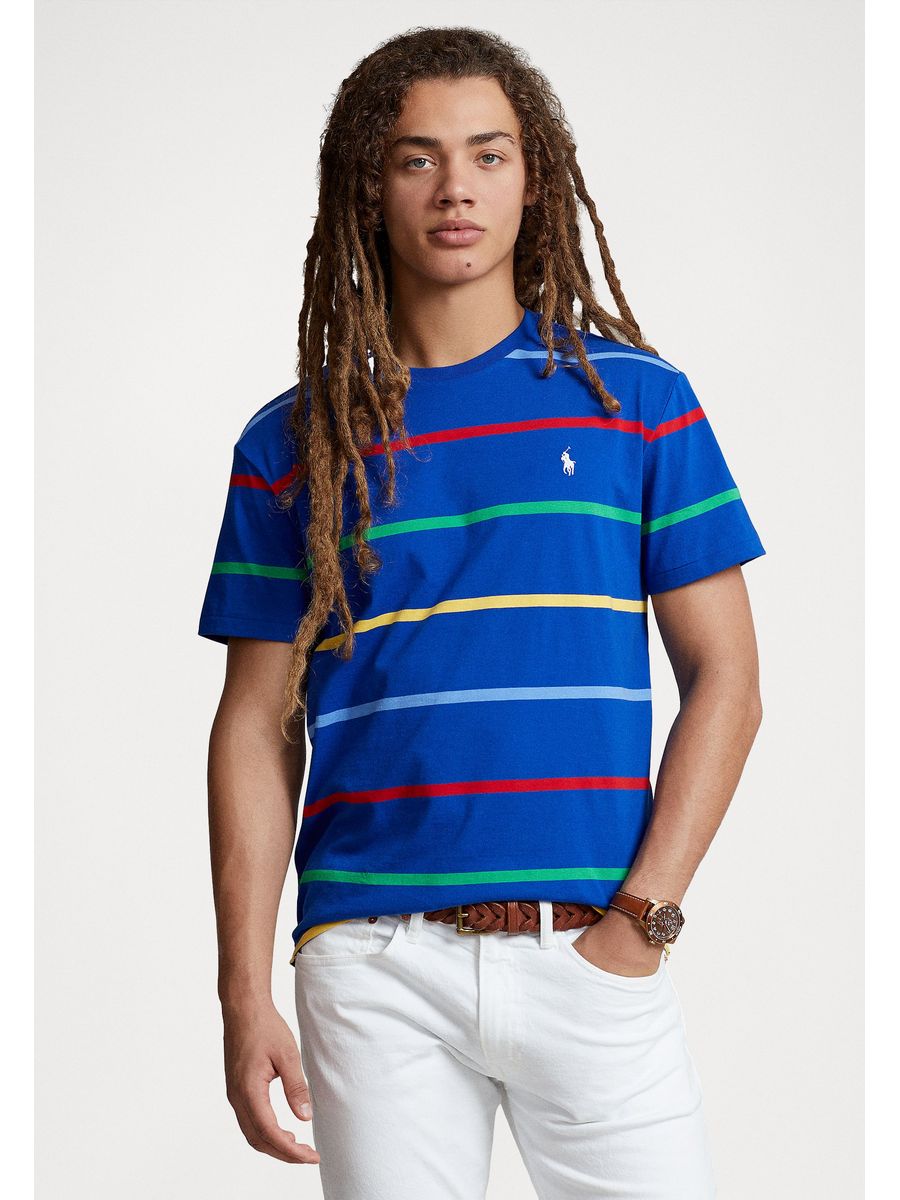 

Футболка мужская Polo Ralph Lauren PO222O0G6 разноцветная M, Разноцветный, PO222O0G6