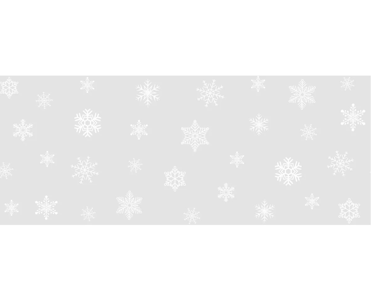 4002-321 D-C-fix 1.5х0.2м Бордюр Статик Снежинки дорожка настольная 20x160 см полиэстер белая снежинки blizzard