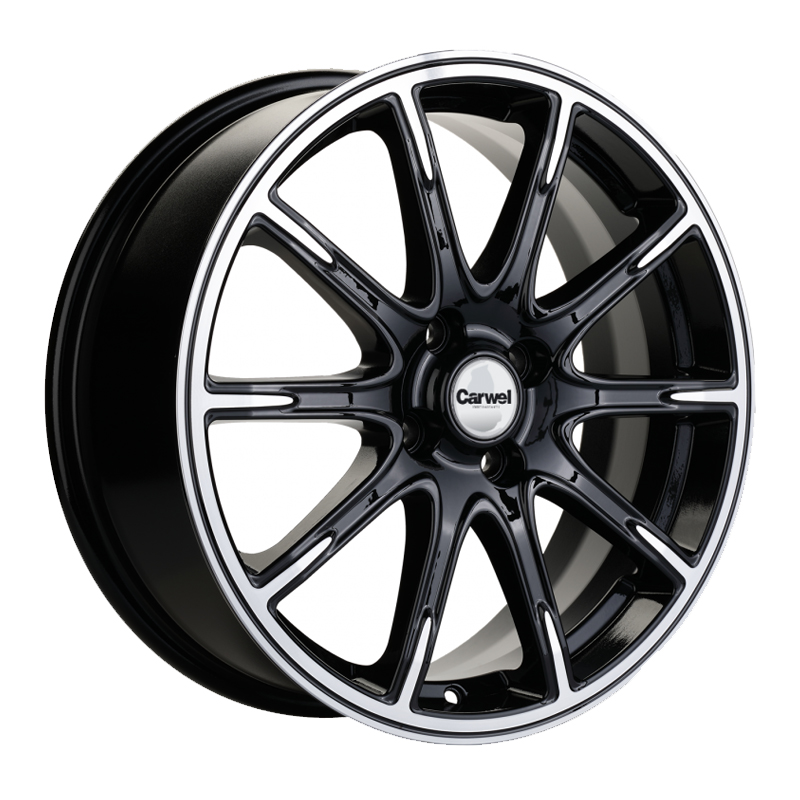 

Колесный диск R17 4x100 6,5j Et50 60,1 Carwel Лада 1707 (Vesta) Abt CARWEL 27718 Abt, Черный;серебристый