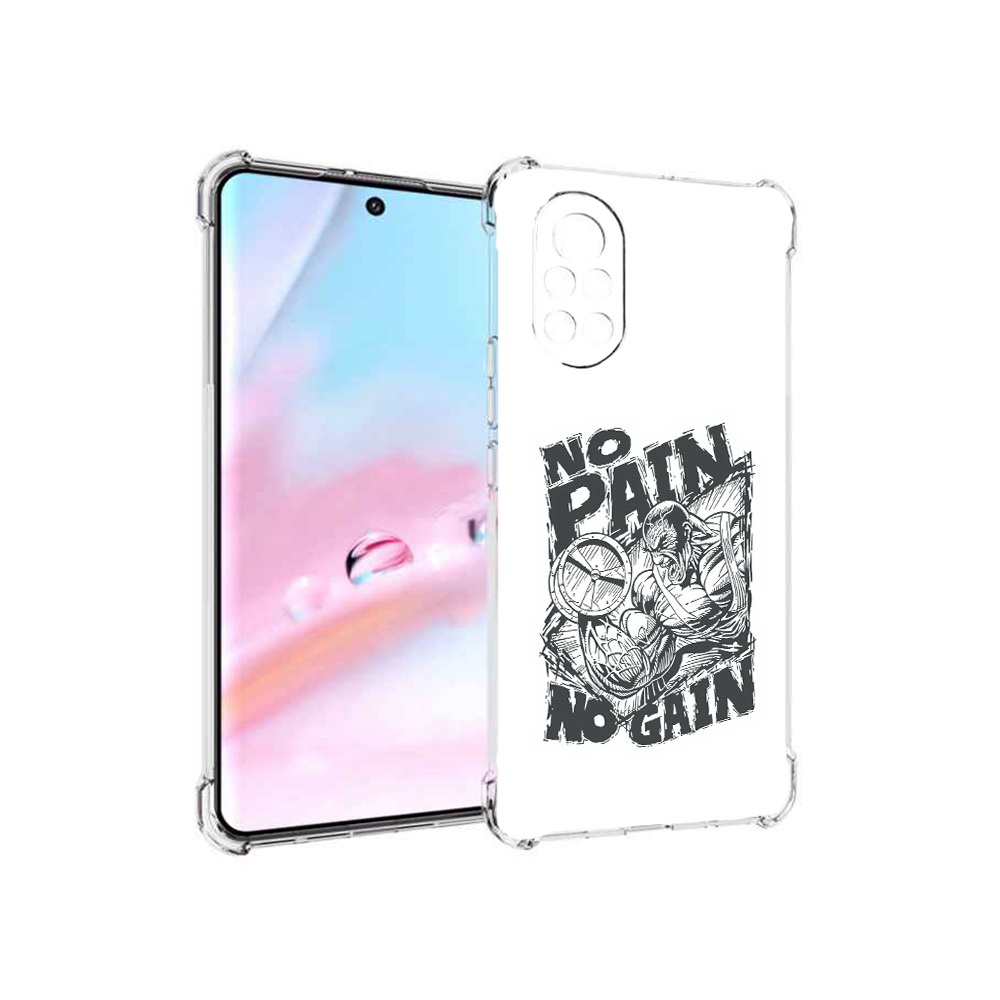 

Чехол MyPads бодибилдинг тяжелая работа для Huawei Nova 8 (ANG-LX1), Прозрачный, Tocco