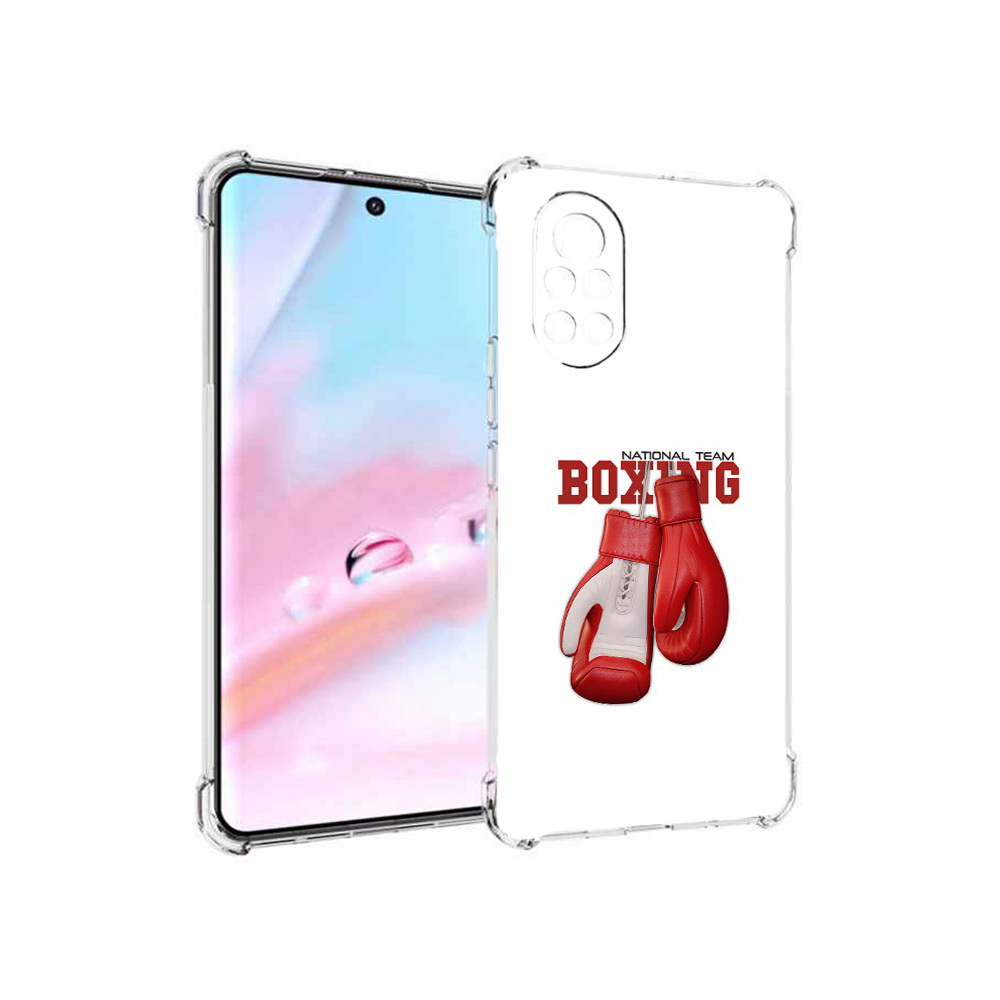 

Чехол MyPads боксерские перчатки для Huawei Nova 8 (ANG-LX1), Прозрачный, Tocco