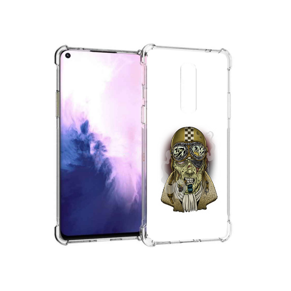 

Чехол MyPads Tocco для OnePlus 8 военный зомби (PT147214.134.264), Прозрачный, Tocco