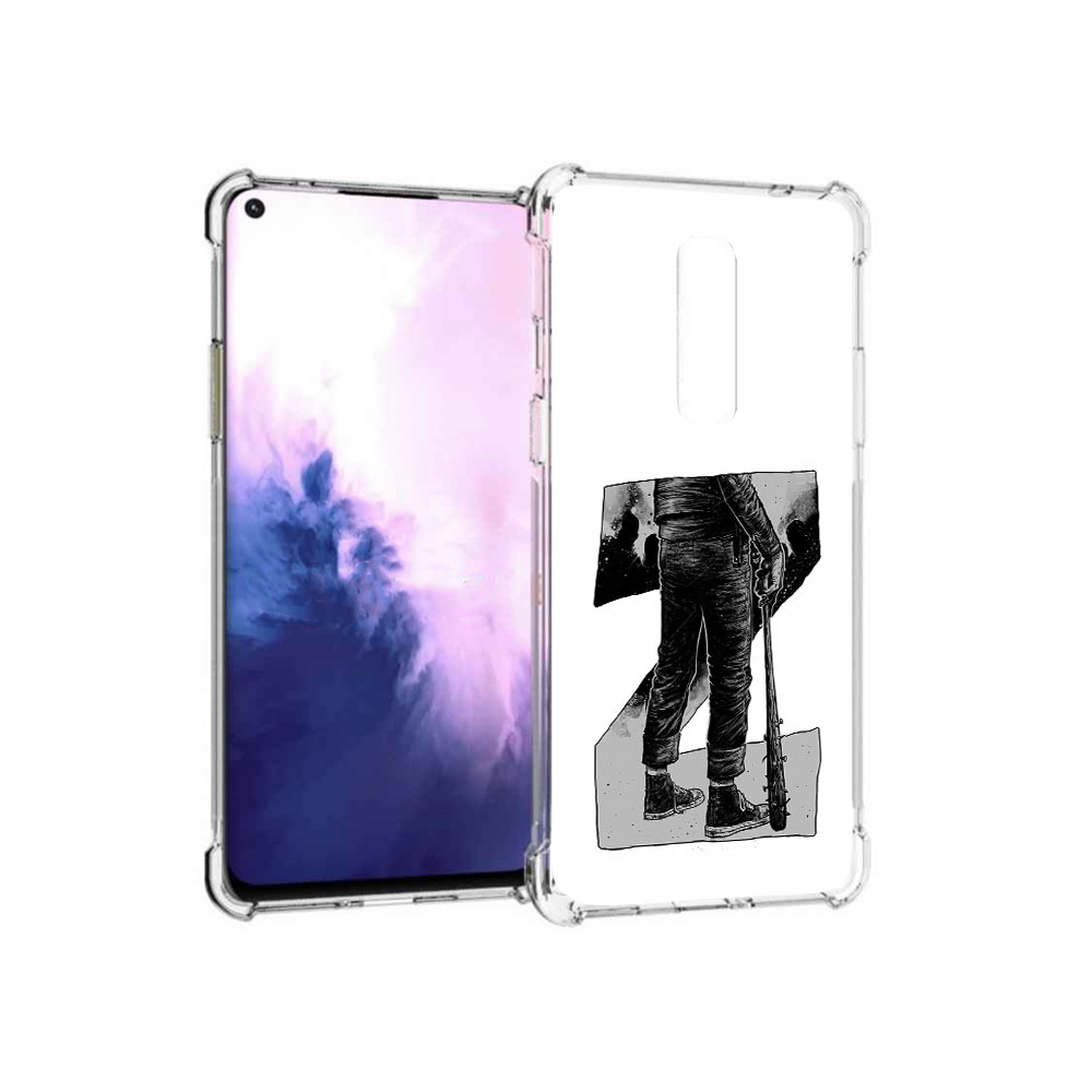 

Чехол MyPads Tocco для OnePlus 8 воин черно белый (PT147214.134.265), Tocco