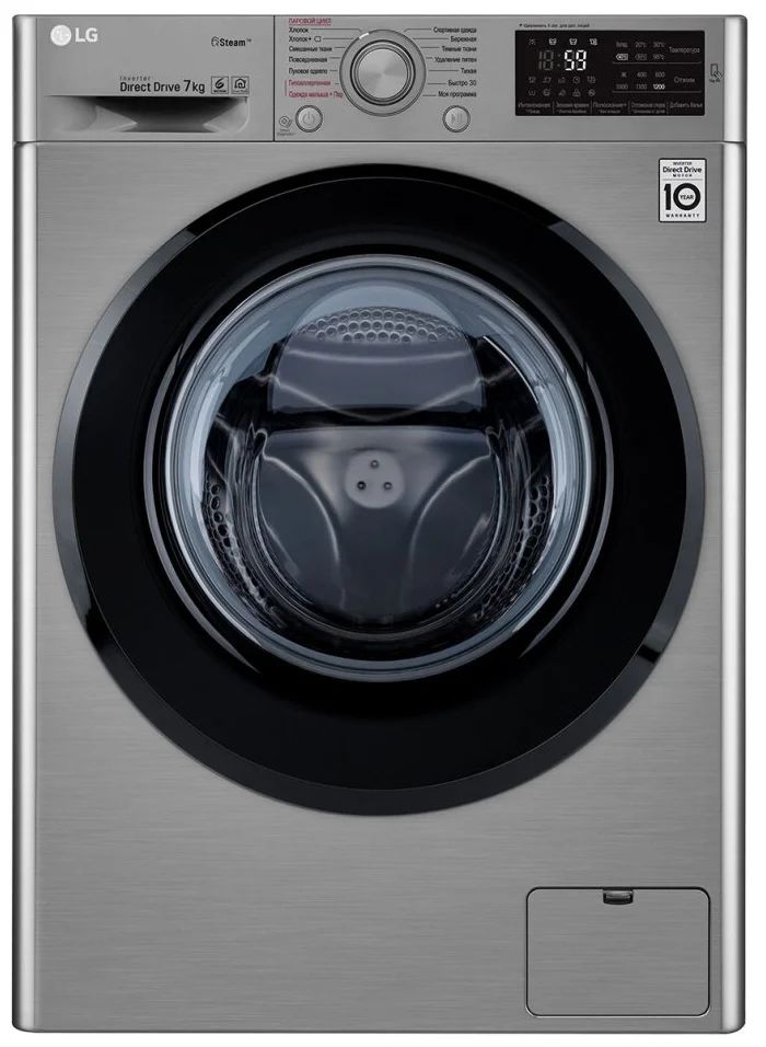 

Стиральная машина LG F2M5HS6S серебристый, F2M5HS6S