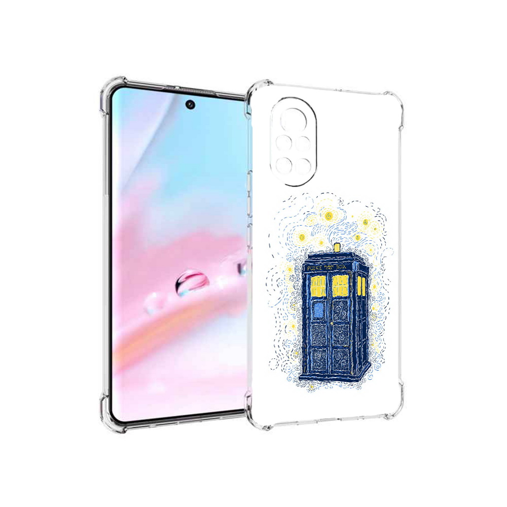 

Чехол MyPads будка рисунок для Huawei Nova 8 (ANG-LX1), Прозрачный, Tocco