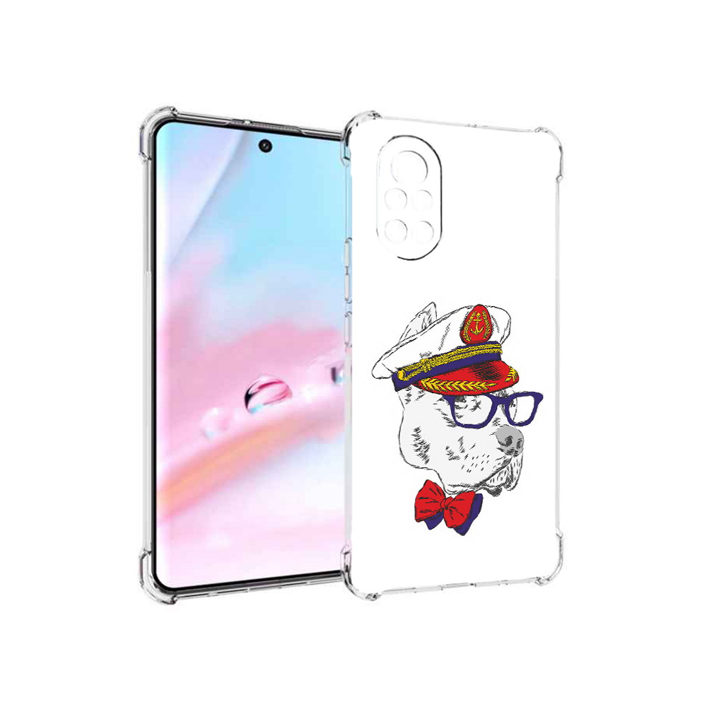 

Чехол MyPads бульдог для Huawei Nova 8 (ANG-LX1), Прозрачный, Tocco