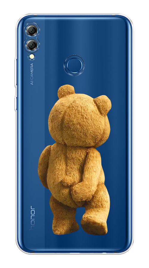 

Чехол на Honor 8X "Медвежья спина", Коричневый;прозрачный, 66750-1