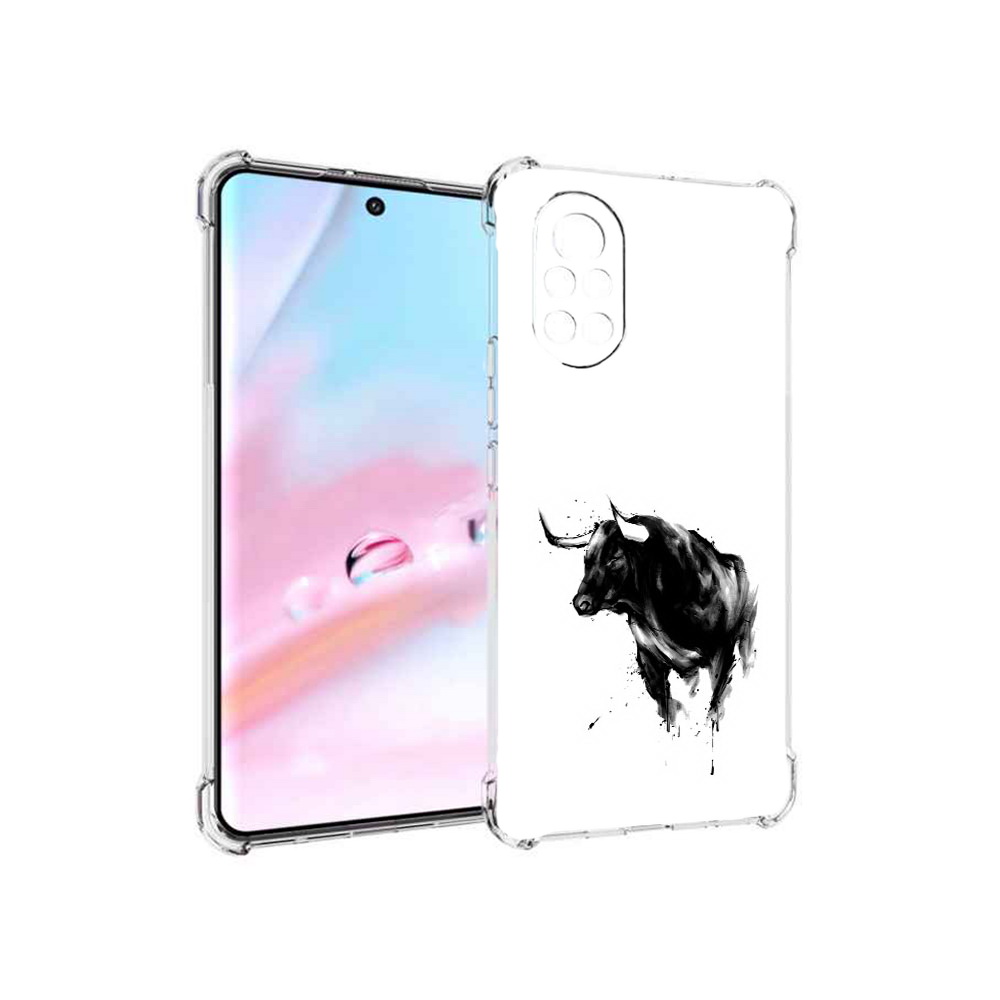 

Чехол MyPads бык для Huawei Nova 8 (ANG-LX1), Прозрачный, Tocco