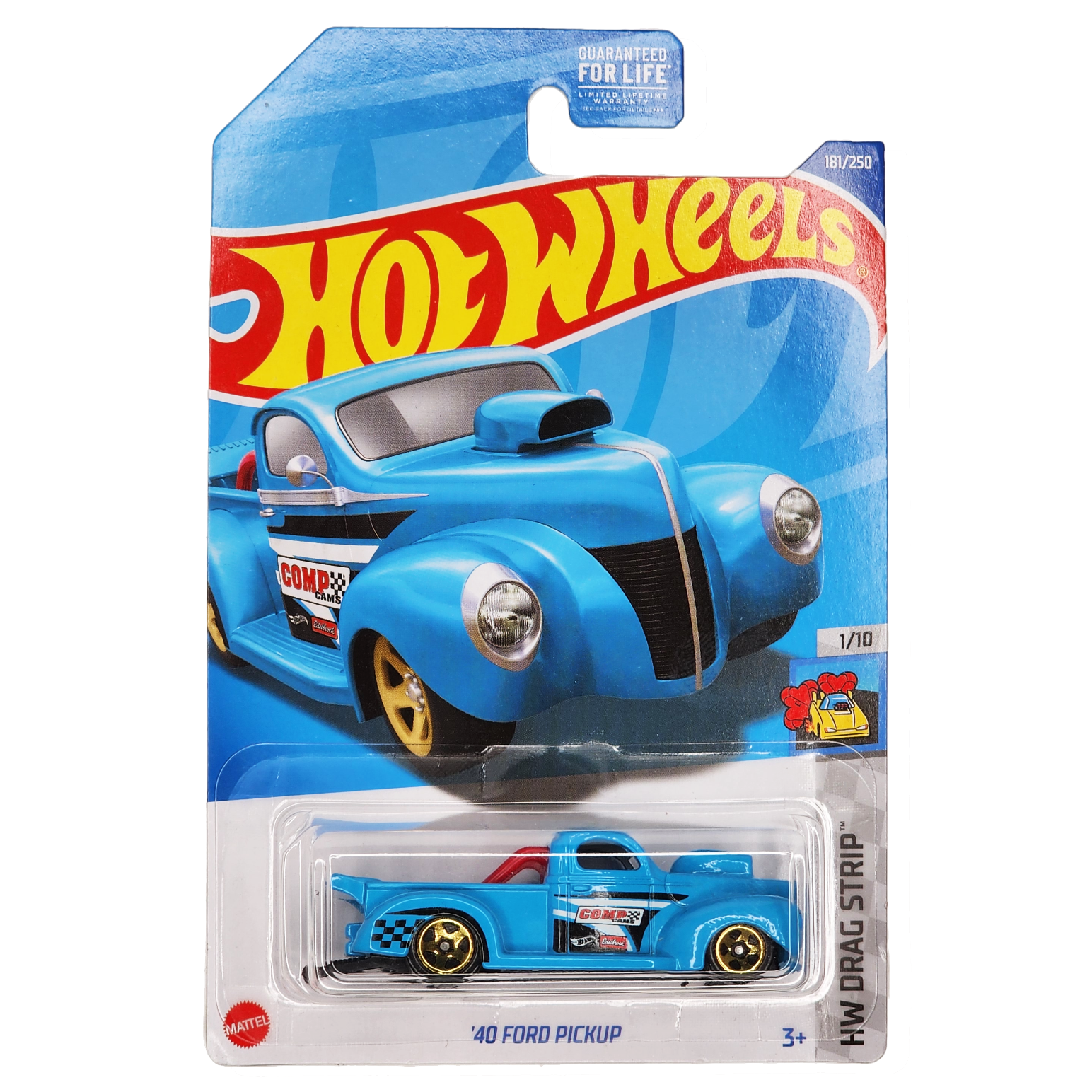 

Базовая машинка Hot Wheels 40 FORD PICKUP, синяя, 5785/HCV92