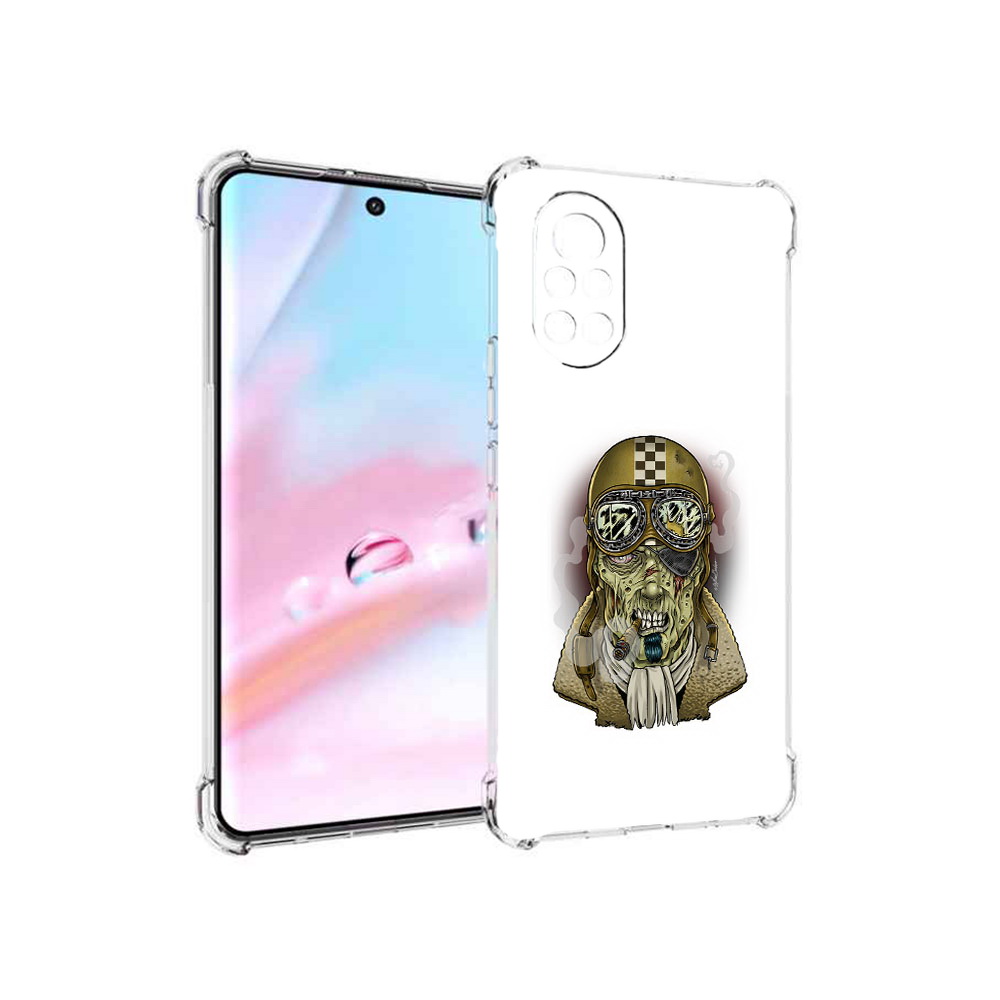 

Чехол MyPads военный зомби для Huawei Nova 8 (ANG-LX1), Прозрачный, Tocco