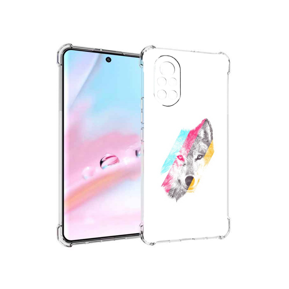 

Чехол MyPads волк градиент для Huawei Nova 8 (ANG-LX1), Прозрачный, Tocco