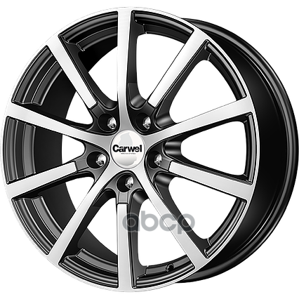 

Колесный диск CARWEL, Кентавр 102 7x17/5x100ET40 57.1 Ab, Черный;серебристый