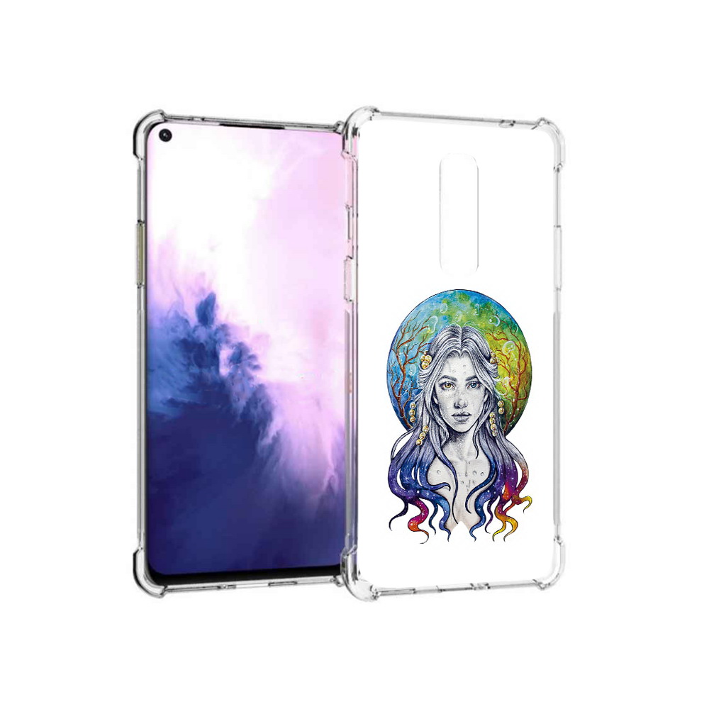 

Чехол MyPads Tocco для OnePlus 8 девушка с красивыми волосами (PT147214.134.313), Прозрачный, Tocco
