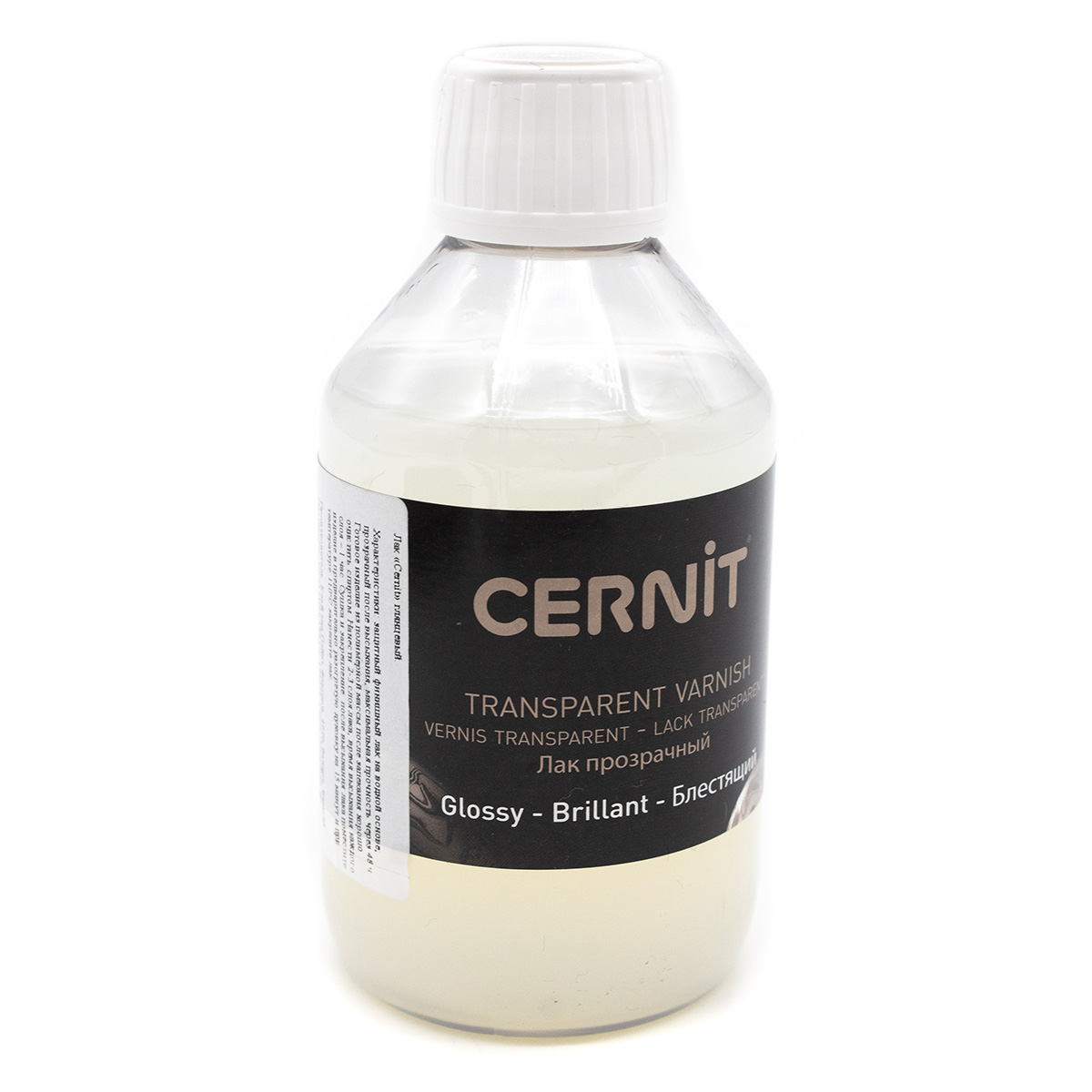 Лак для полимерной глины акриловый глянцевый 250 мл Cernit (на водной основе) Cernit