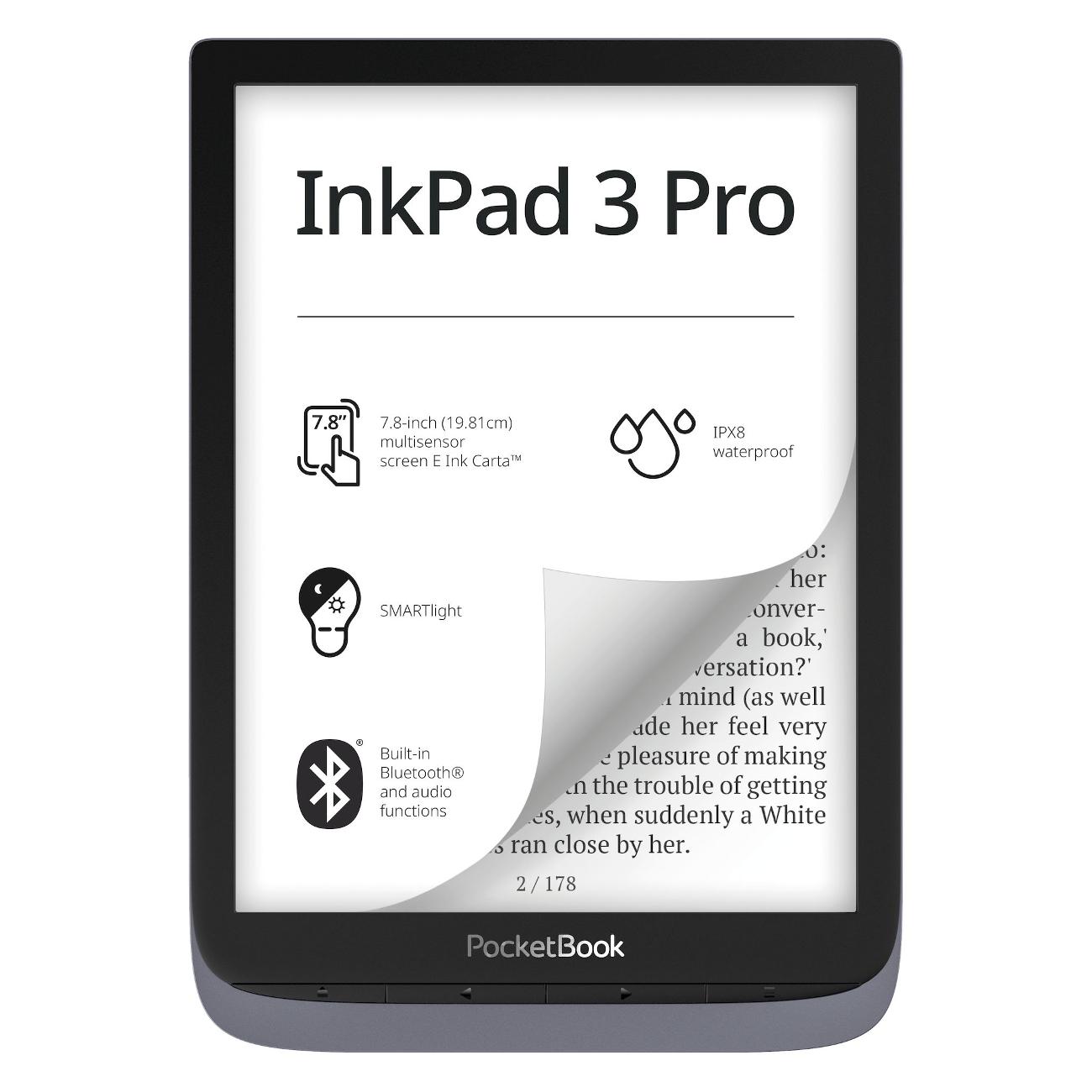 Pocketbook inkpad 3 pro. POCKETBOOK 740 Inkpad 3 Pro. 7.8" Электронная книга POCKETBOOK 740 Pro / Inkpad 3 Pro 1872x1404, e-Ink, серый. Книга POCKETBOOK 740 Pro. POCKETBOOK Basic Lux 3.