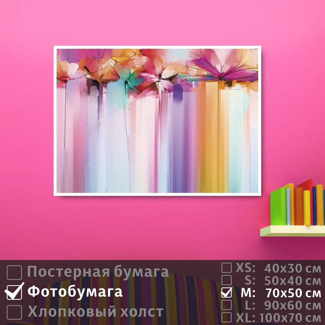 

Постер на фотобумаге ПолиЦентр Красочная весенняя флористика 70х50 см, КрасочнаяВесенняяФлористика