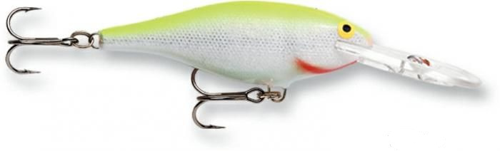 

Воблер RAPALA Shad Rap 09 /SFC, Желтый;белый, Shad Rap