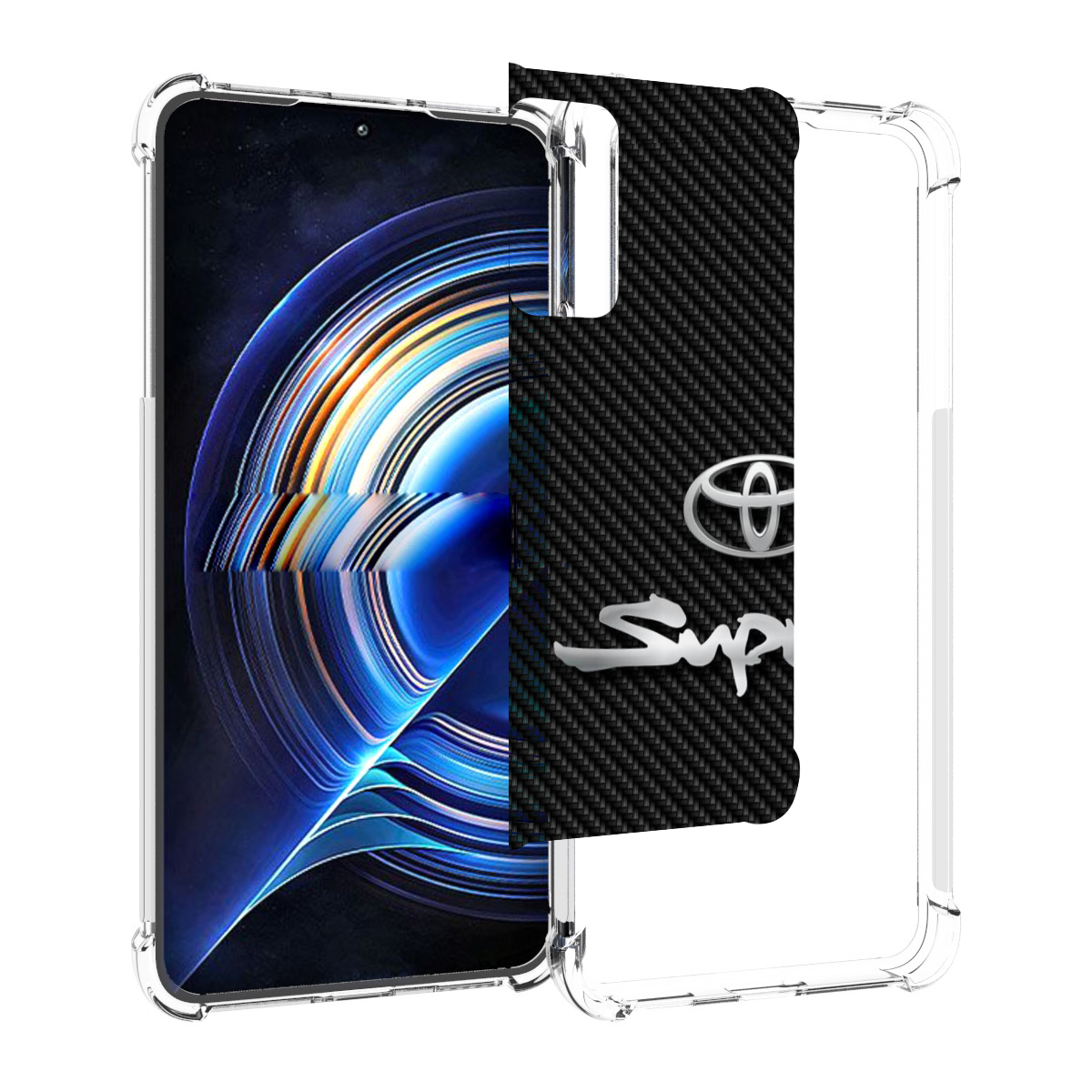 

Чехол MyPads toyota 2 для Tecno Camon 19 Neo, Прозрачный, Tocco