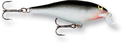 

Воблер RAPALA Shallow Shad Rap 09 /S, Серый;черный, Shallow Shad Rap