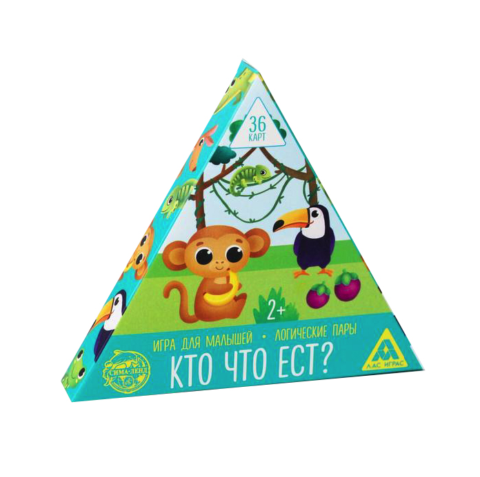 

Развивающая игра Лас Играс Логические пары, Кто что ест, 2+ 5370607