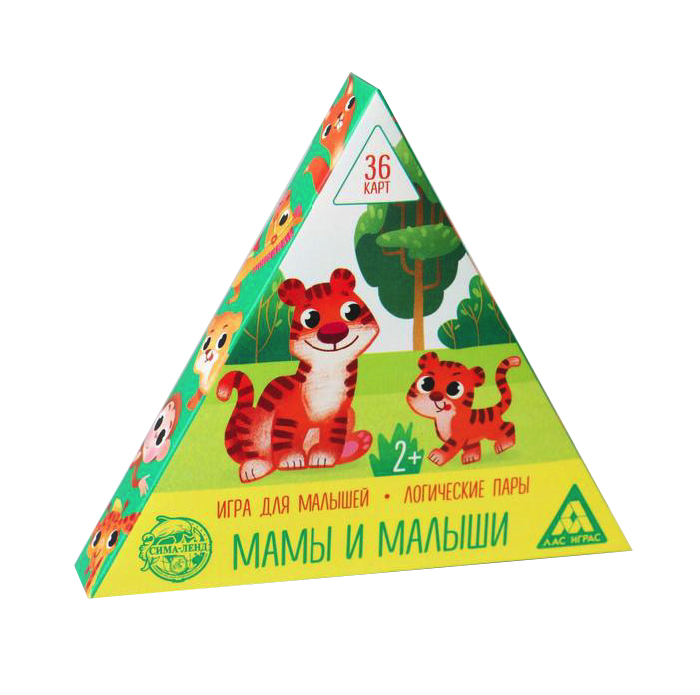 

Развивающая игра Лас Играс Логические пары, Мамы и малыши, 2+ 5370608