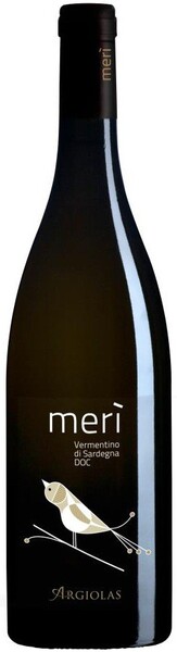 

Вино "Meri", Vermentino di Sardegna DOC, 2022, 0,75 л