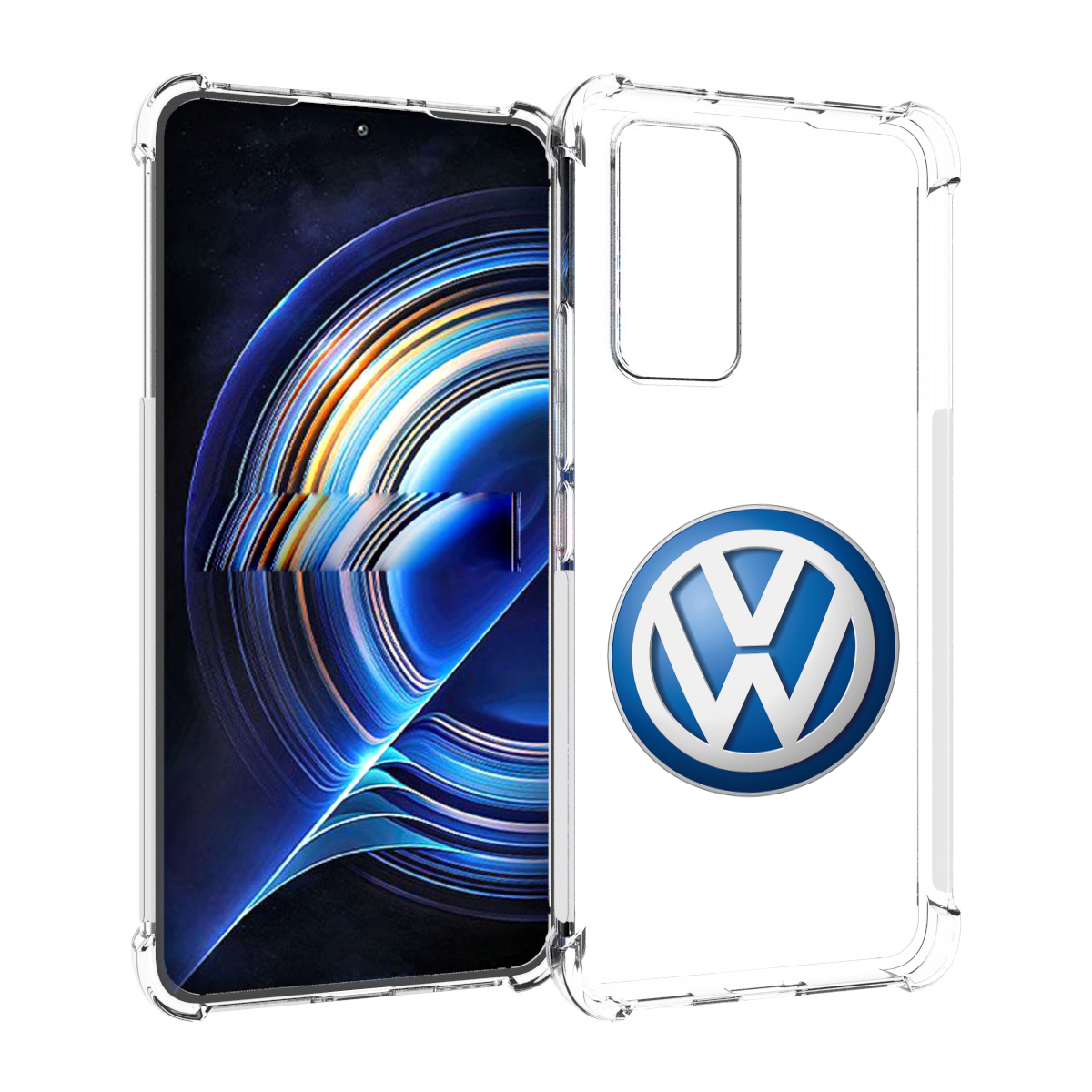 

Чехол MyPads volkswagen мужской для Tecno Camon 19 Neo, Прозрачный, Tocco