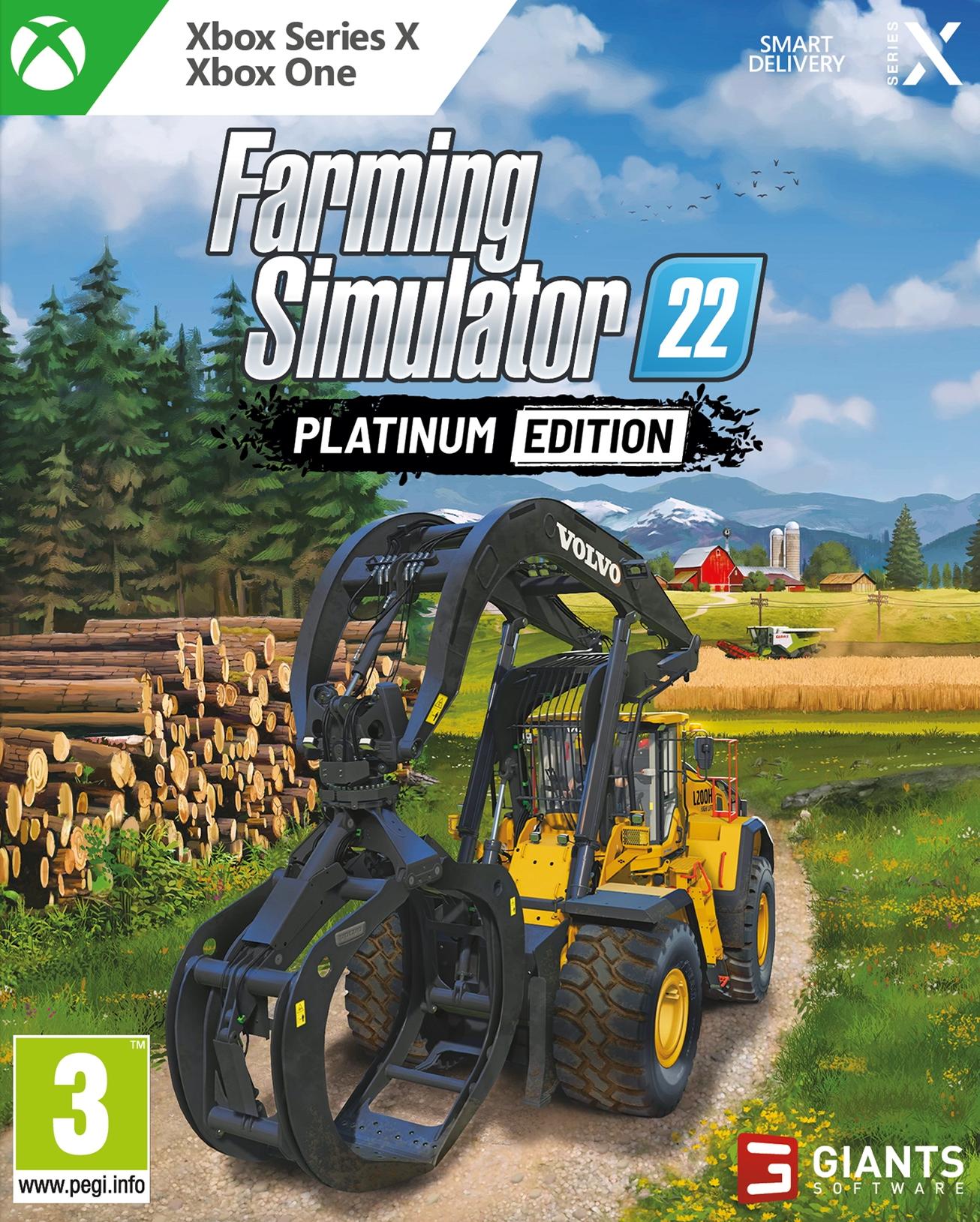 Игра Farming Simulator 22 Platinum Edition (Xbox Series X, русские субтитры)