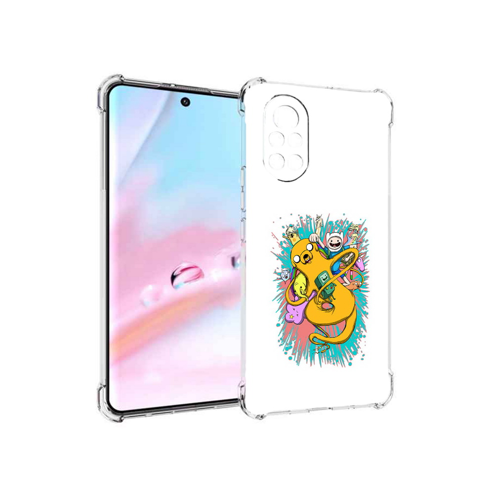 

Чехол MyPads время приключений рисунок для Huawei Nova 8 (ANG-LX1), Прозрачный, Tocco