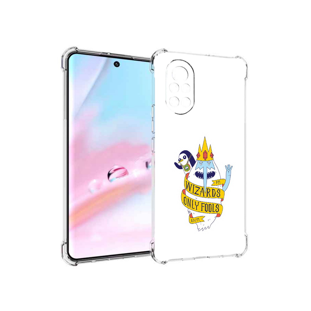 

Чехол MyPads время приключений снежный король для Huawei Nova 8 (ANG-LX1), Прозрачный, Tocco
