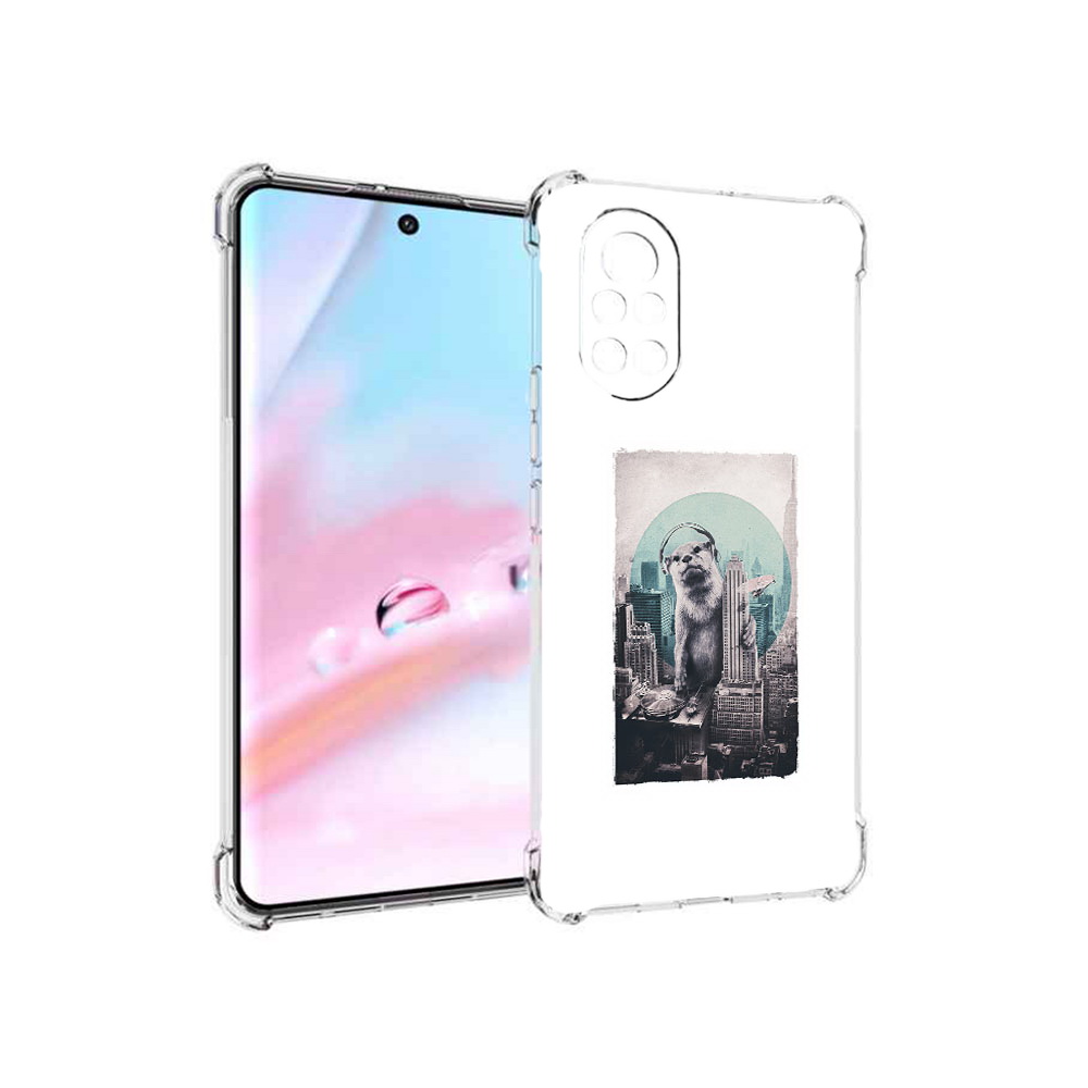 

Чехол MyPads выдра в городе для Huawei Nova 8 (ANG-LX1), Прозрачный, Tocco