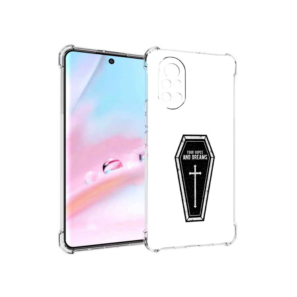 

Чехол MyPads гроб с мечтами для Huawei Nova 8 (ANG-LX1), Прозрачный, Tocco