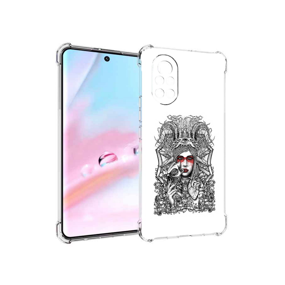 

Чехол MyPads грусная девушка для Huawei Nova 8 (ANG-LX1), Прозрачный, Tocco