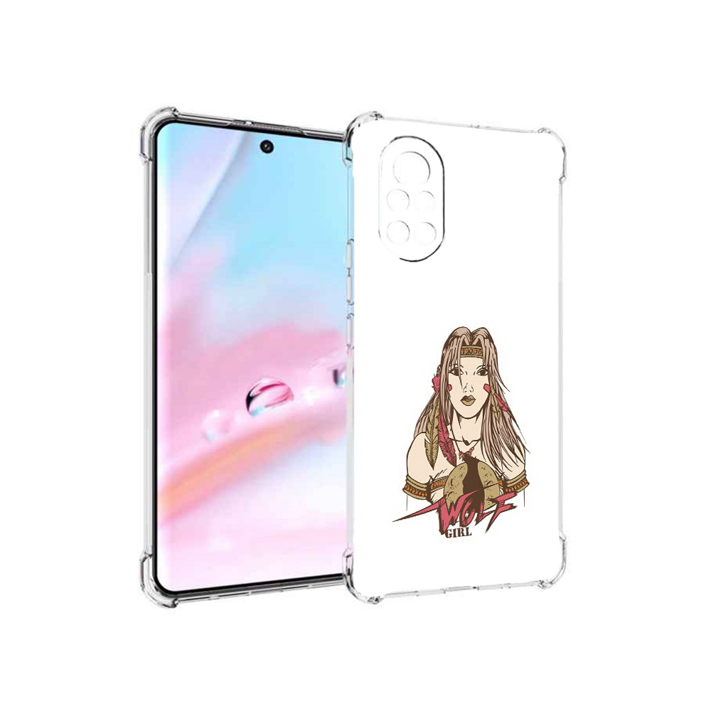 

Чехол MyPads девушка волк для Huawei Nova 8 (ANG-LX1), Прозрачный, Tocco