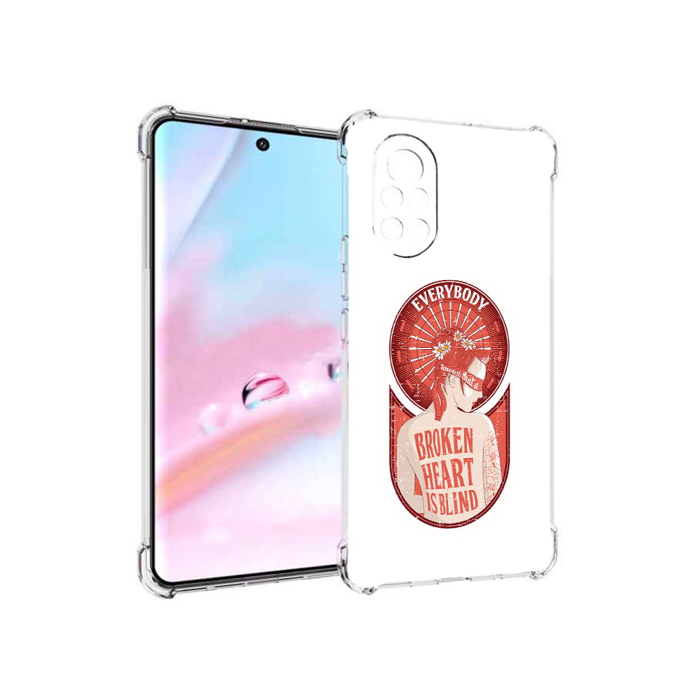 

Чехол MyPads девушка разбитое сердце для Huawei Nova 8 (ANG-LX1), Прозрачный, Tocco
