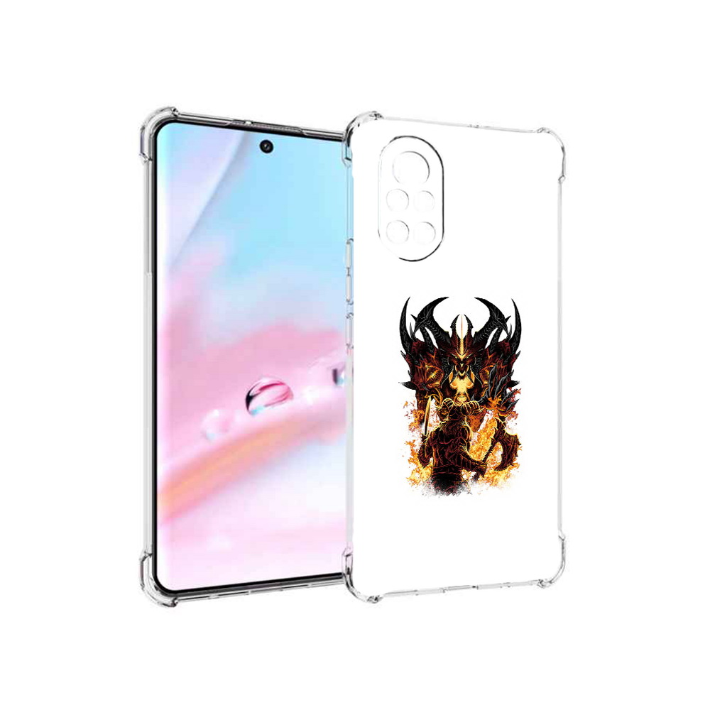 

Чехол MyPads демон shadow fiend для Huawei Nova 8 (ANG-LX1), Прозрачный, Tocco