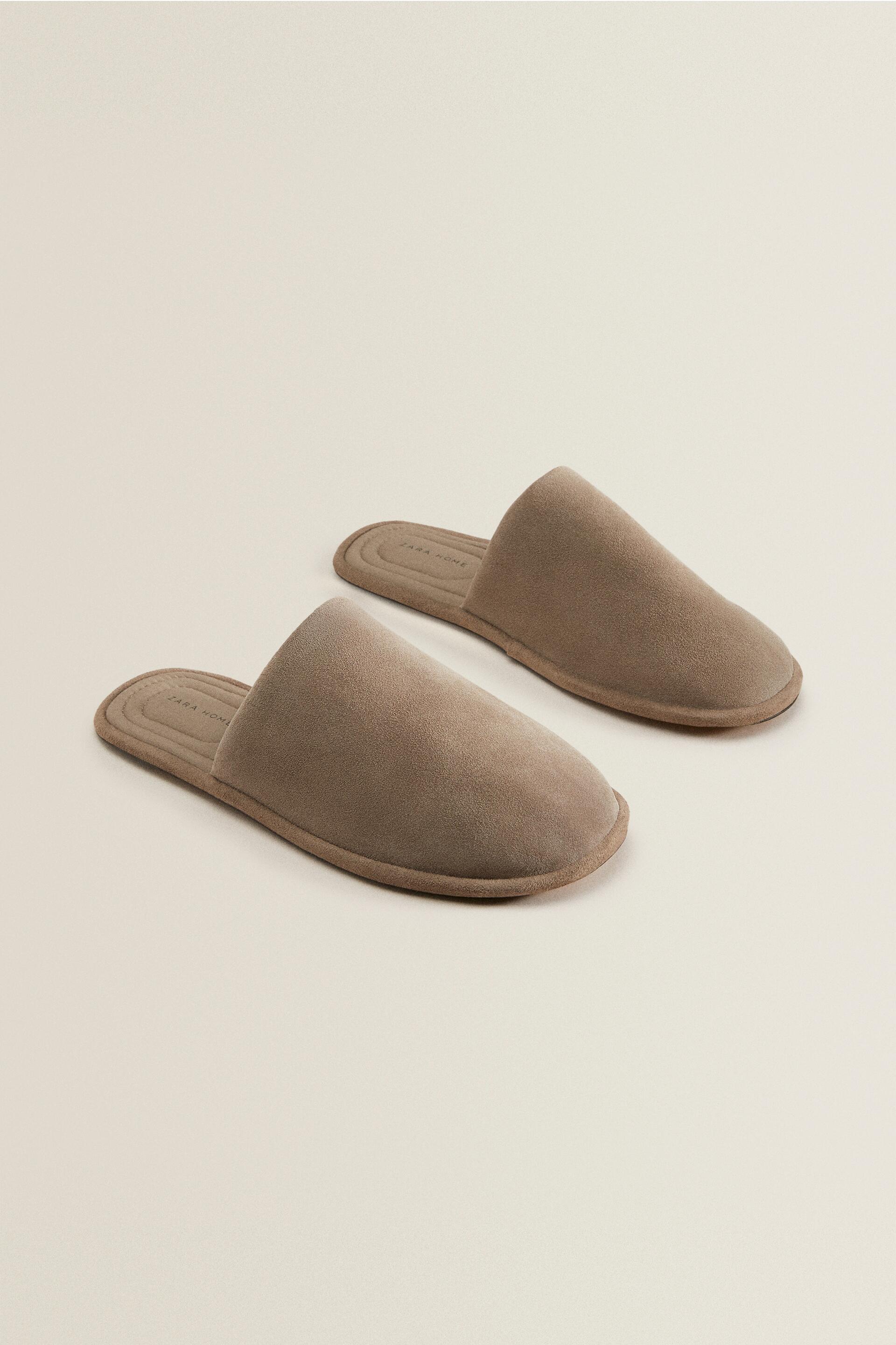 

Тапочки мужские ZARA 187077 серые 42 RU (доставка из-за рубежа), 187077
