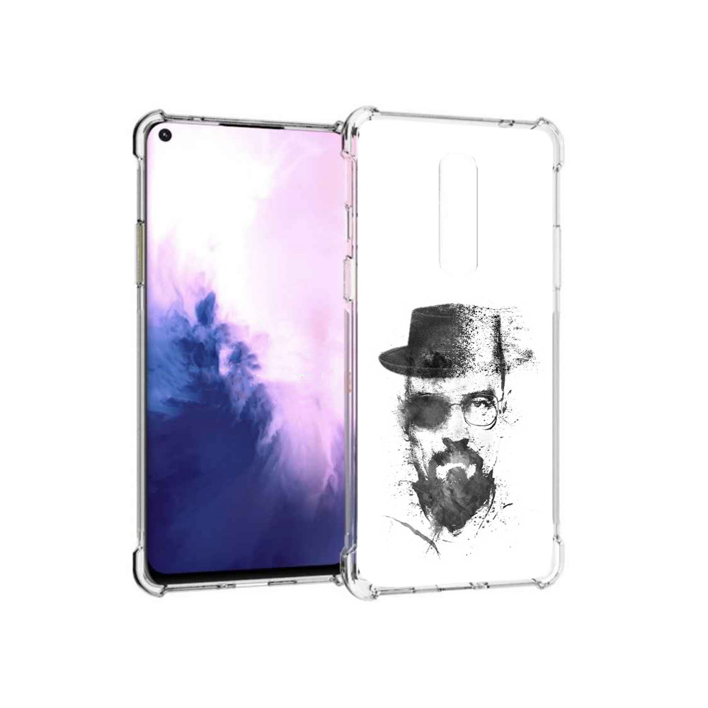 

Чехол MyPads Tocco для OnePlus 8 загадочный человек (PT147214.134.347), Прозрачный, Tocco