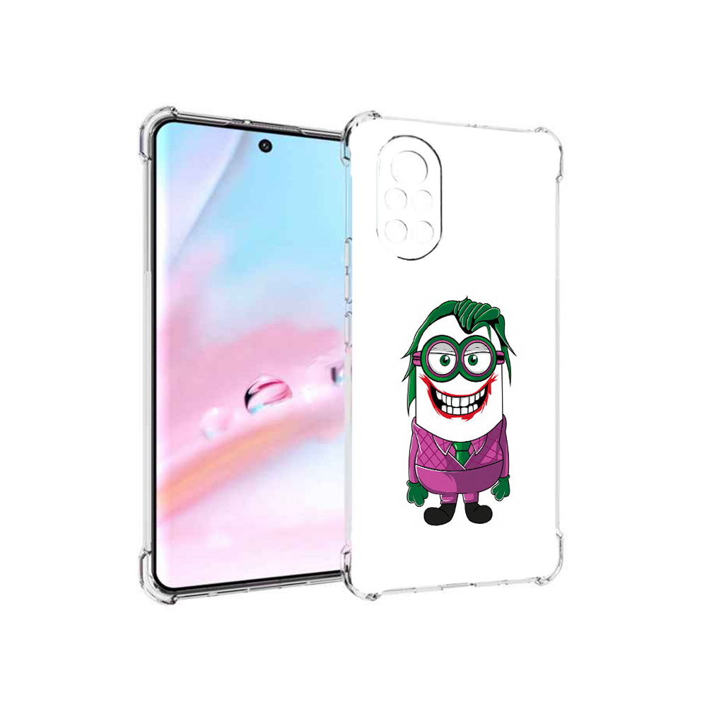 

Чехол MyPads джокер миньон для Huawei Nova 8 (ANG-LX1), Прозрачный, Tocco
