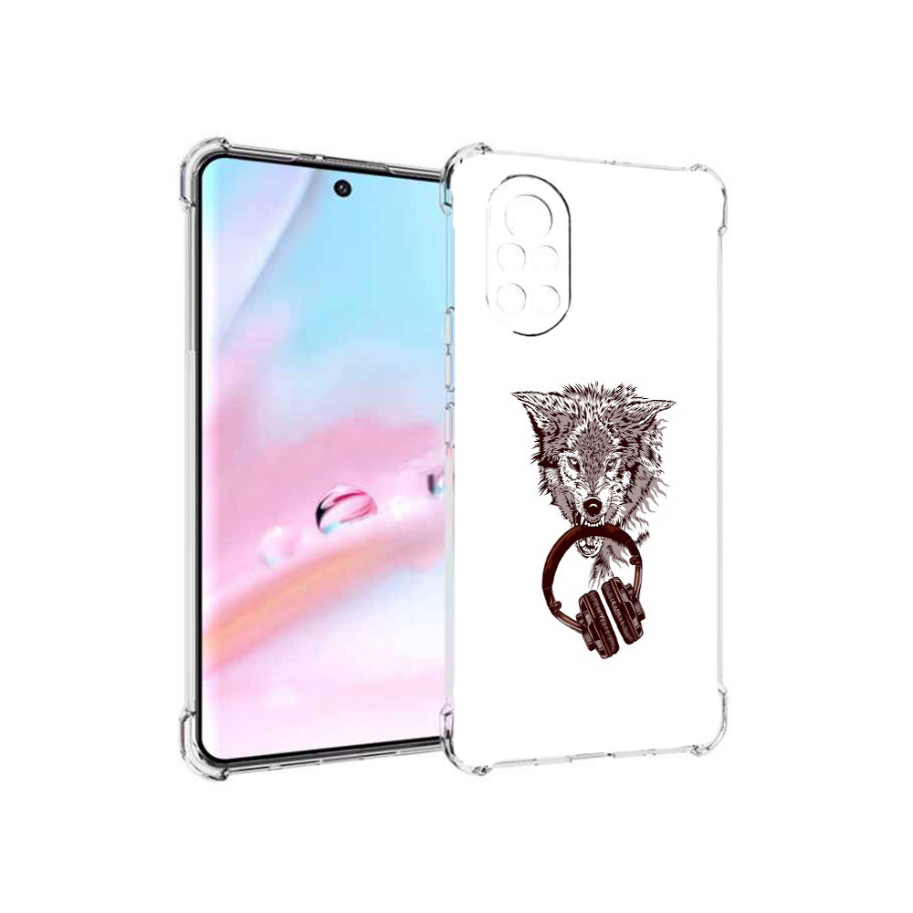

Чехол MyPads дикий волк для Huawei Nova 8 (ANG-LX1), Прозрачный, Tocco