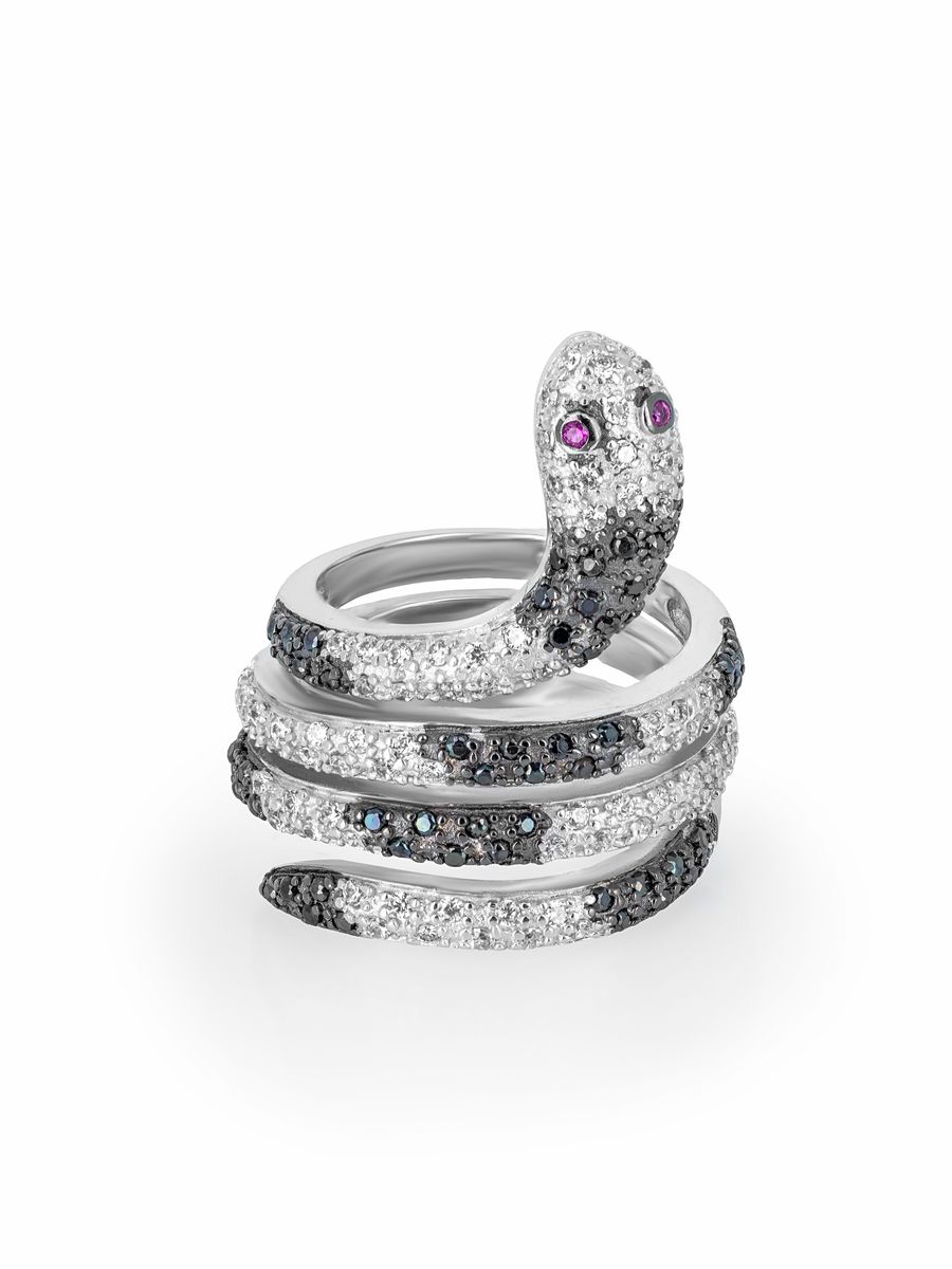 

Кольцо из серебра р. 16 L-Silver 172-КО-JR8030R, рубин искусственный\фианит, 172-КО-JR8030R