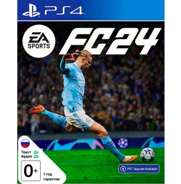 Игра Sports FC 24 PlayStation 4 полностью на иностранном языке 5499₽