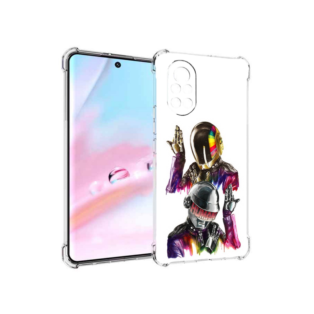

Чехол MyPads диско космонавты для Huawei Nova 8 (ANG-LX1), Прозрачный, Tocco
